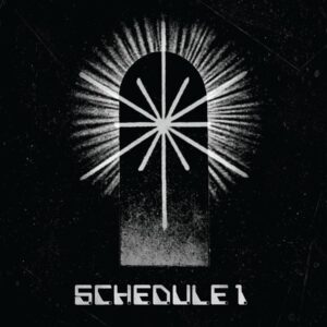 Pochette du premier mini LP de Schedule 1 de Vancouver.
